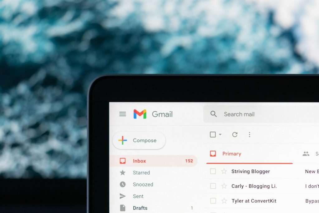 gmail, mail on desktop